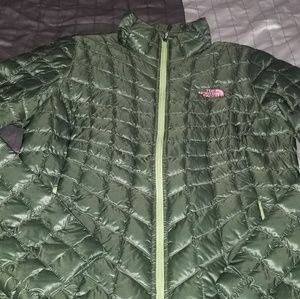 Green North Face Jacket